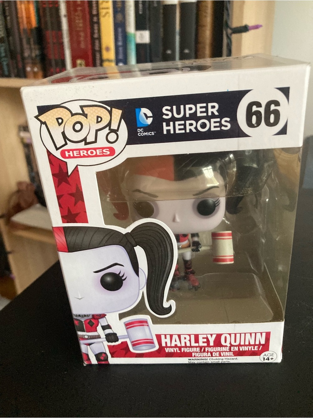 Funko Harley Quinn Pop! Figure Red, Black, White